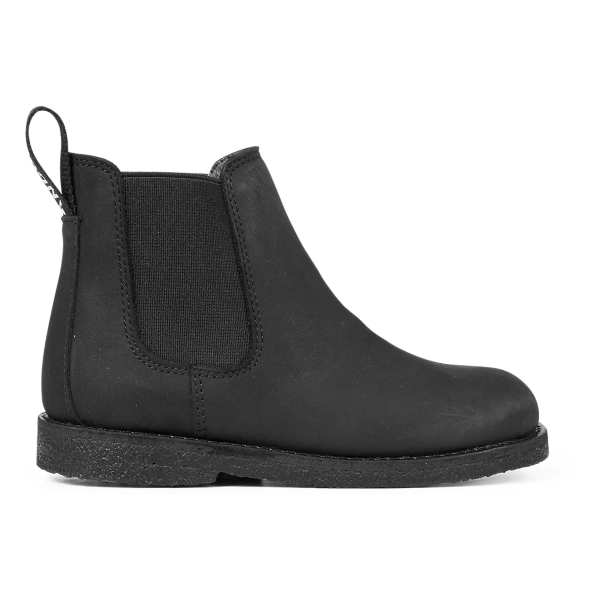 Angulus Black Strap Chelsea Boots
