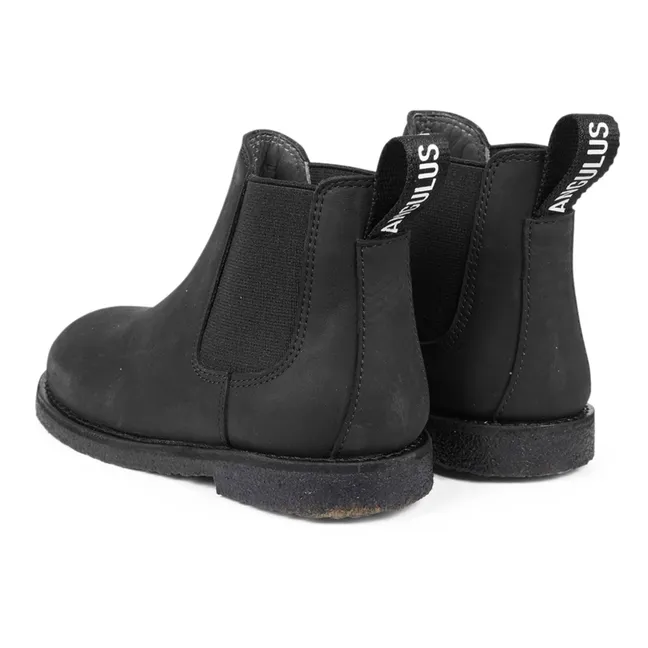 Botas Chelsea Straps | Negro