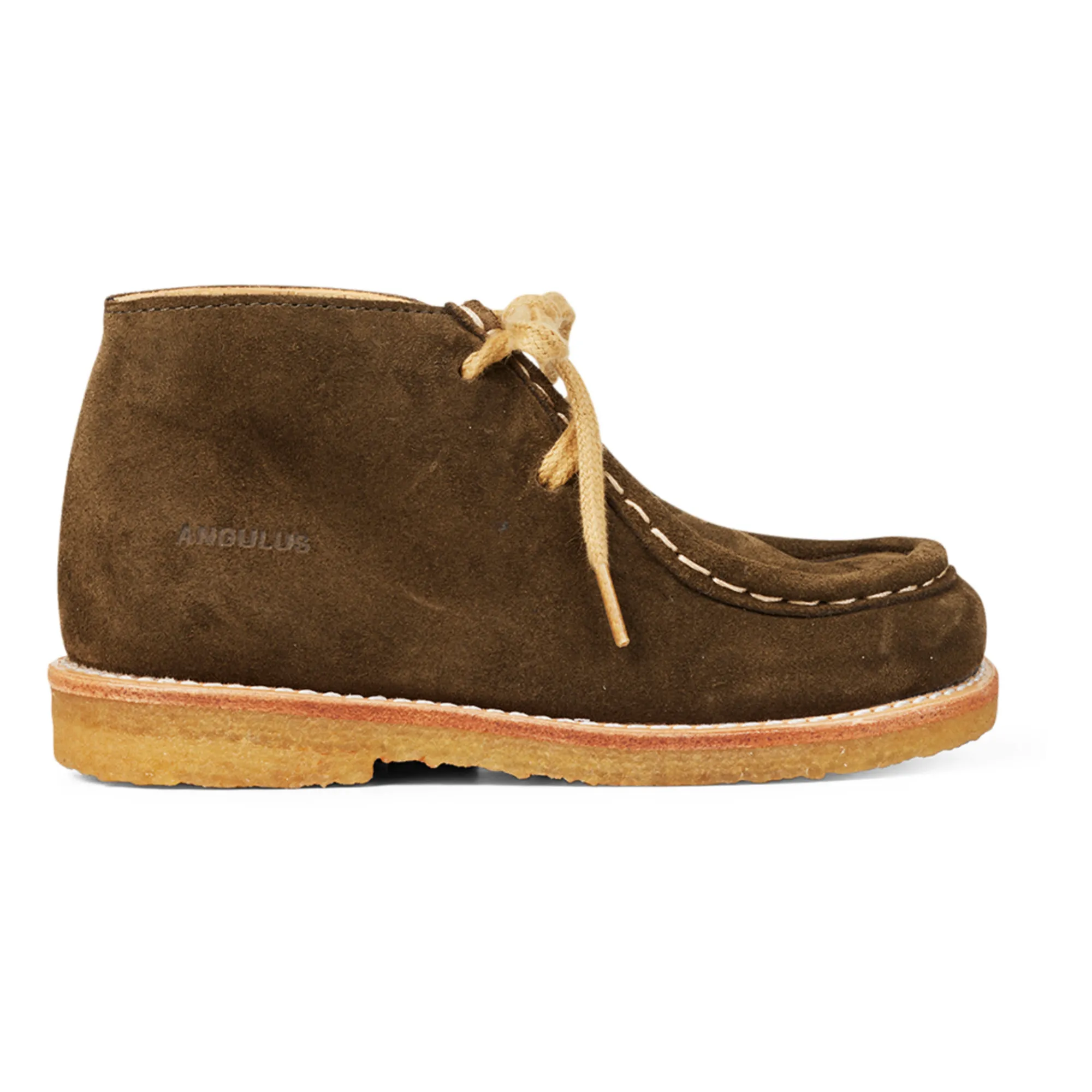 Angulus Khaki Lace-Up Boots