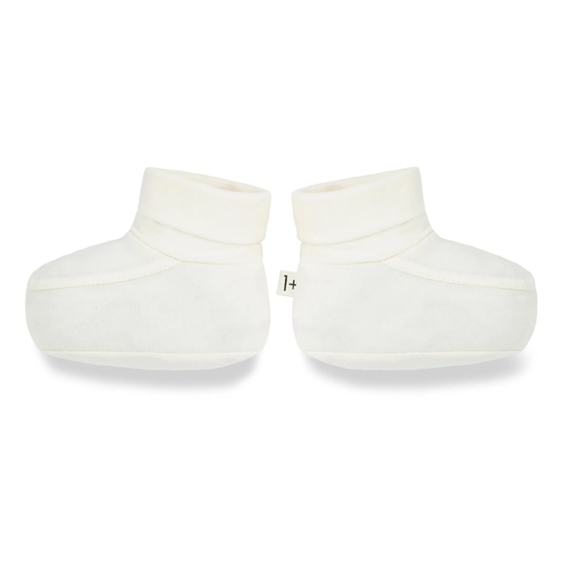1+ In The Family Ecru Tito Organic Cotton Slippers