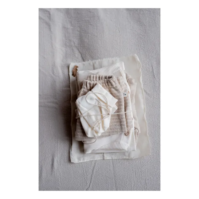 Tito Organic Cotton Slippers | Ecru
