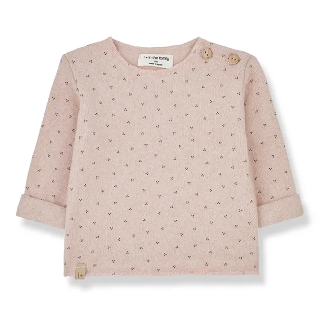 Camiseta de material reciclado Jutta | Rosa Pálido