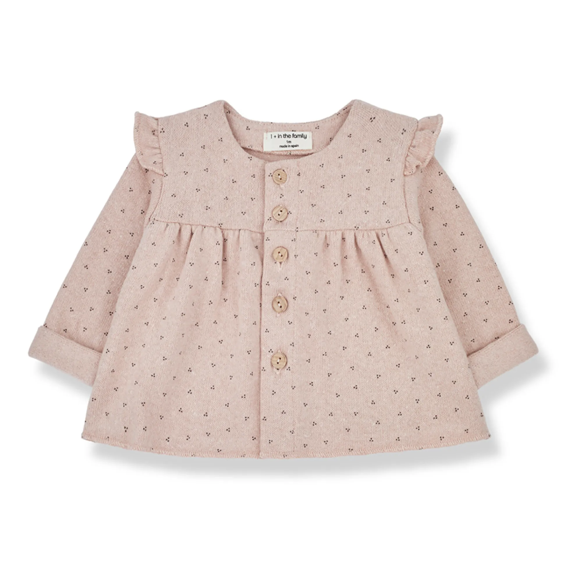 1+ In The Family Pale Pink Nicola Recycled Fibre Blouse