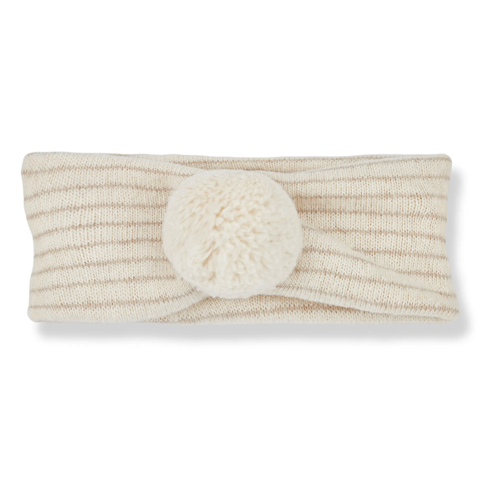 1+ In The Family Ecru Elle Striped Recycled Fibre Headband
