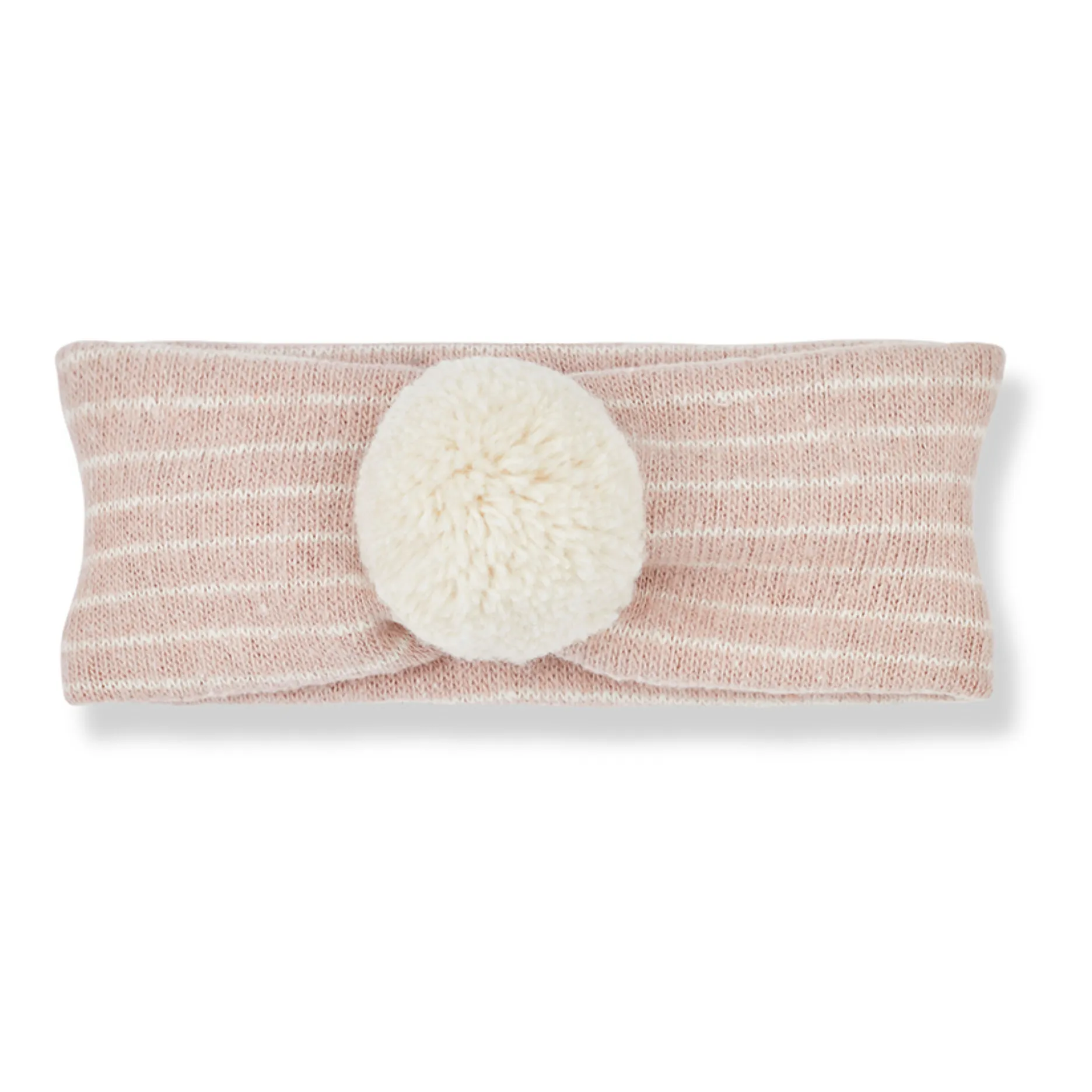 1+ In The Family Pale Pink Elle Striped Recycled Fibre Headband