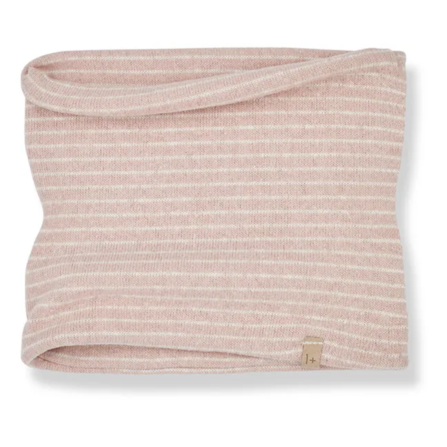 Leroy Recycled Fibre Snood | Pale pink