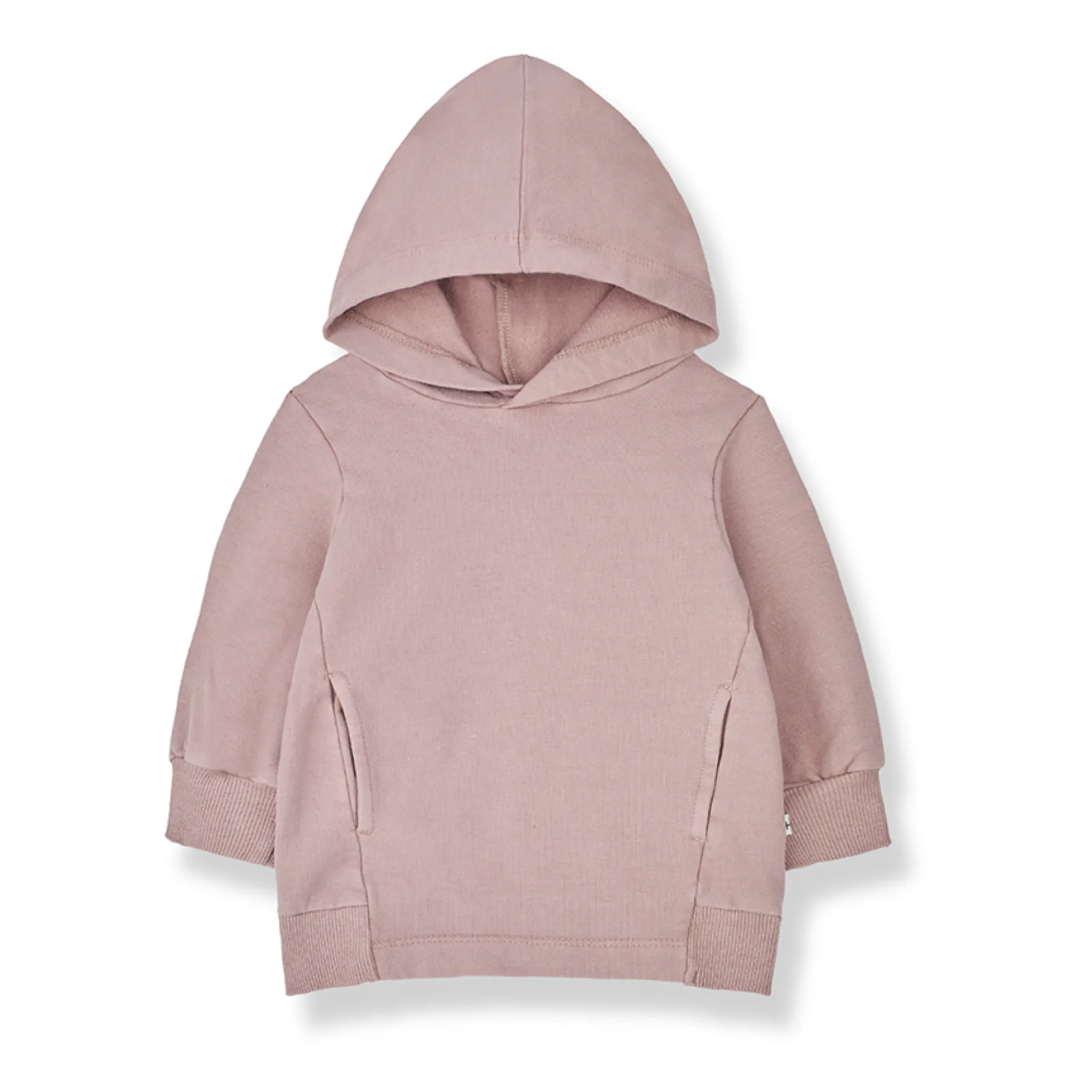 1+ In The Family Mauve Barbara Hooded Dress