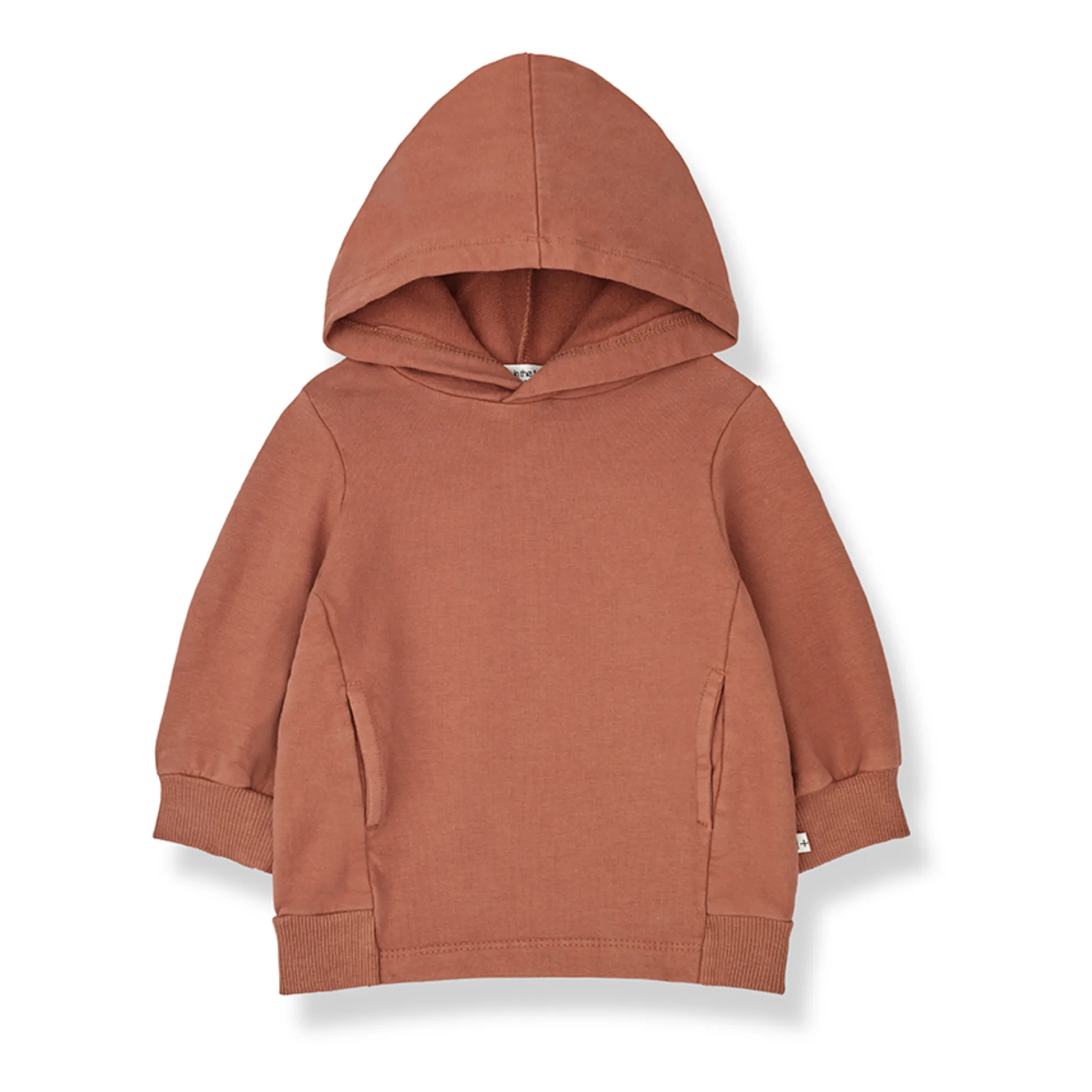1+ In The Family Terracotta Barbara Hooded Dress