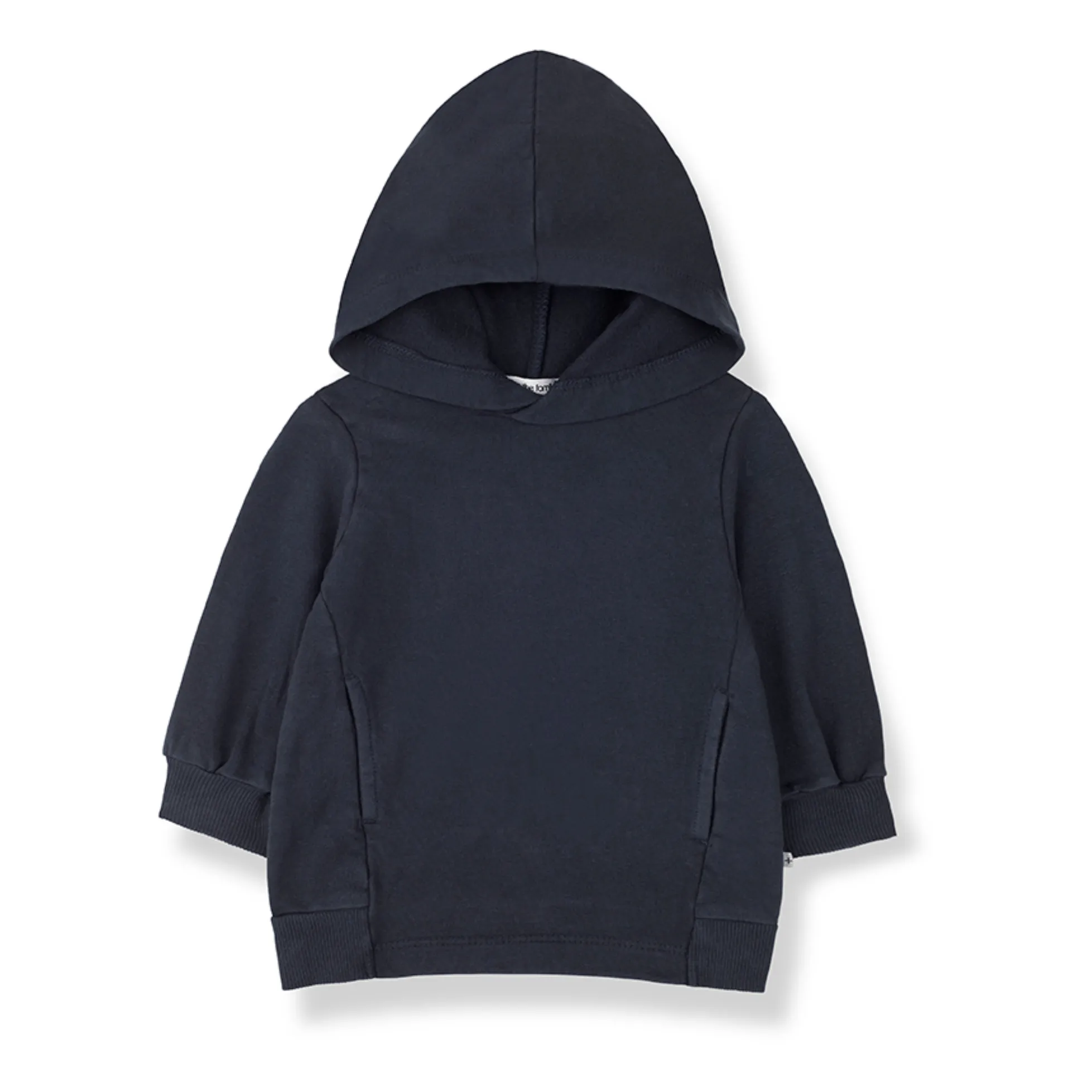 1+ In The Family Navy Blue Barbara Hooded Dress