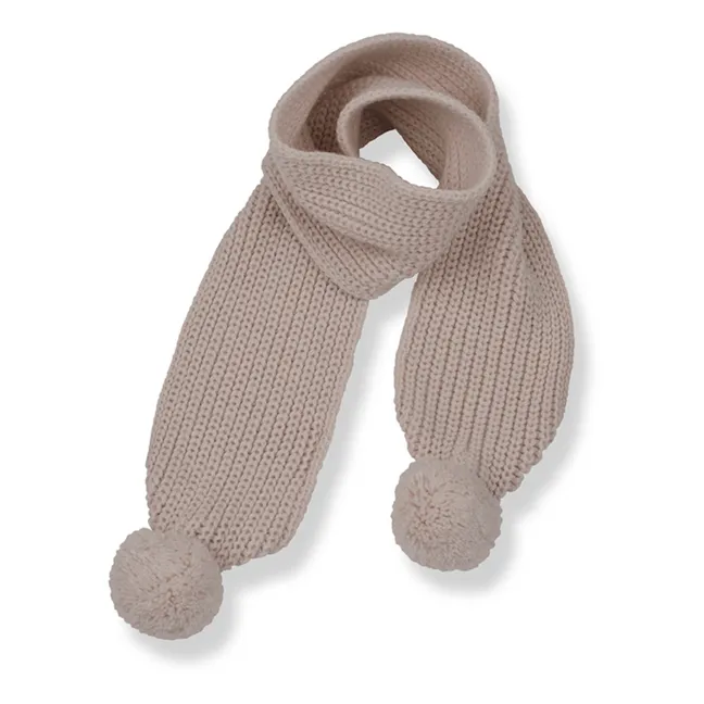 Nele knitted scarf | Pale pink