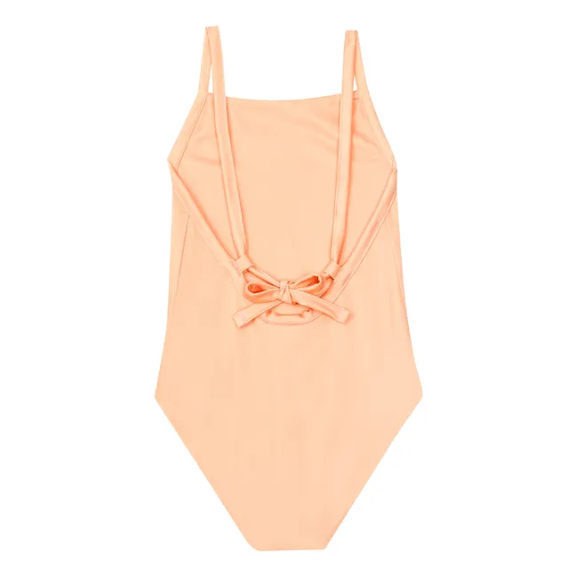 Maillot de Bain 1 pièce Matière Recyclée Mara | Abricot
