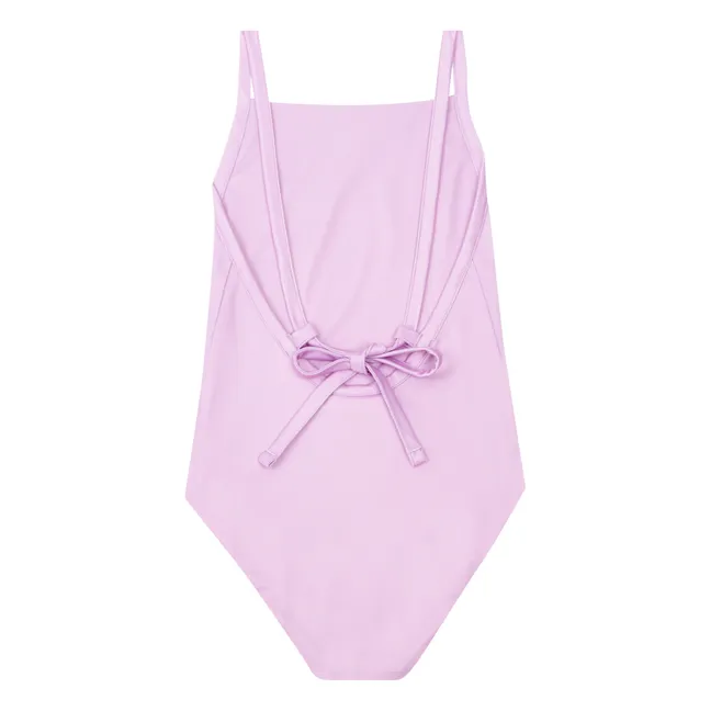 Maillot de Bain 1 pièce Matière Recyclée Mara | Mauve