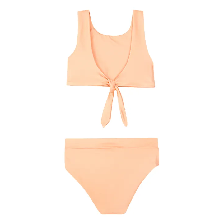Maillot de Bain 2 pièces Matière Recyclée Arla | Abricot- Image produit n°6