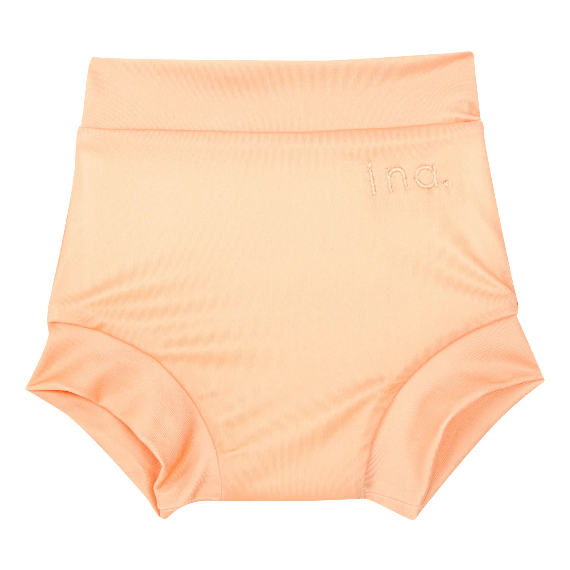 Ina Swim Unisex Apricot Lumi Recycled Nylon Swimming Briefs