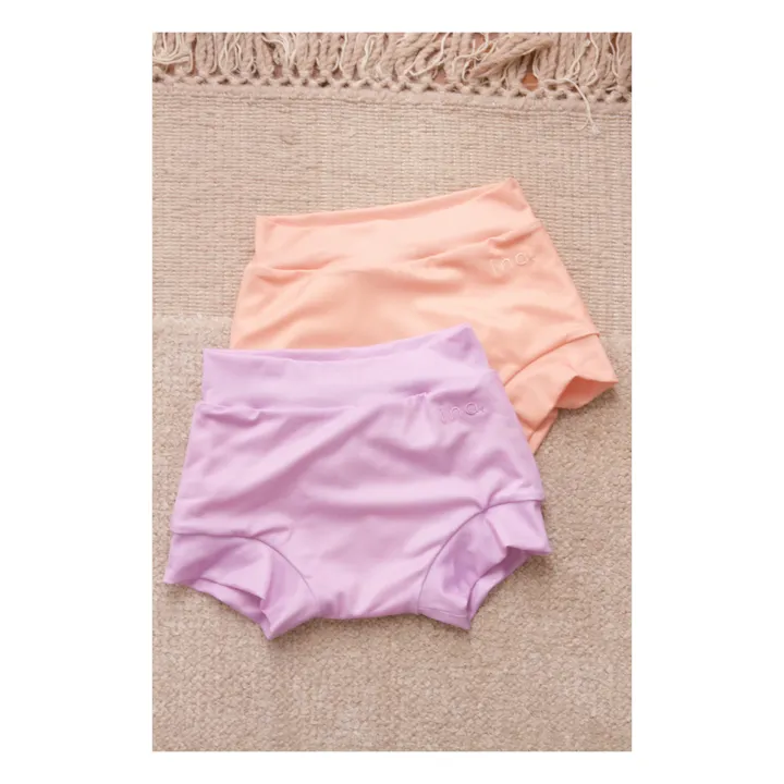 Lumi Recycled Nylon Swimming Briefs  | Apricot- Product image n°2