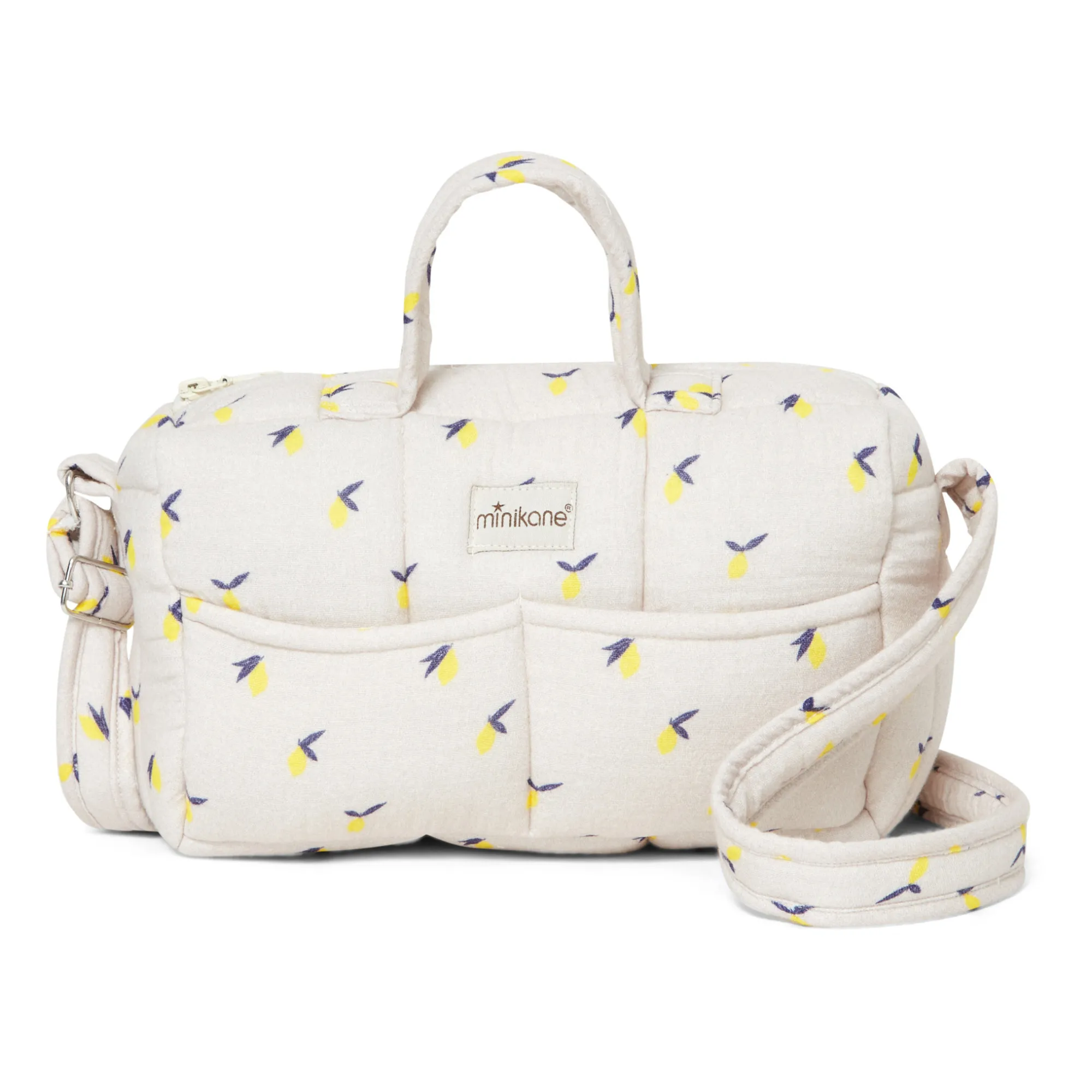 Minikane Multicoloured Lemon Diaper Bag With Ruffle For Babies Doll