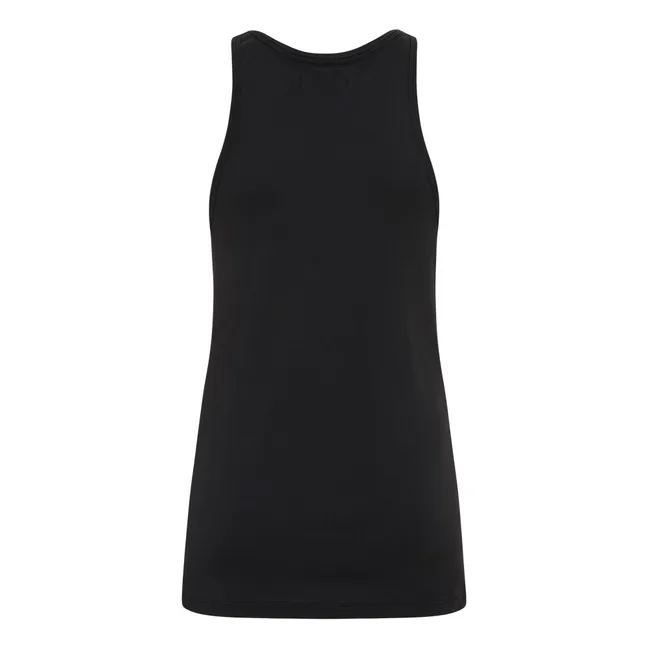 Everyday Organic Cotton Vest Top | Black