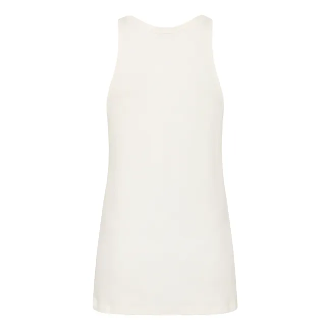 Everyday Organic Cotton Vest Top | White