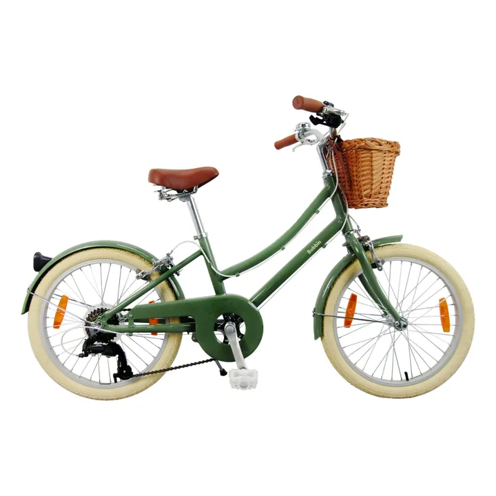 Brownie Junior 20" Children's Bike x Smallable | Olive- Product image n°0