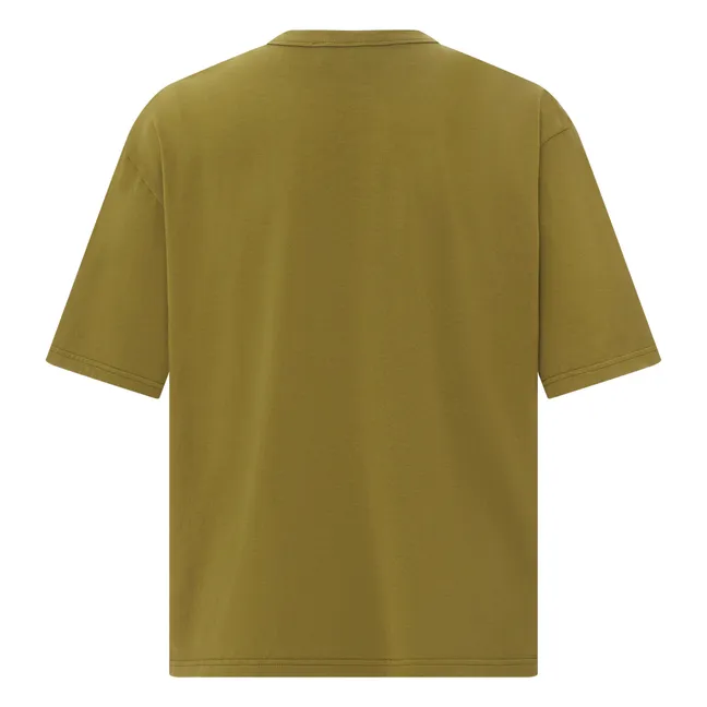 Camiseta oversize de algodón orgánico para hombre | Bronce