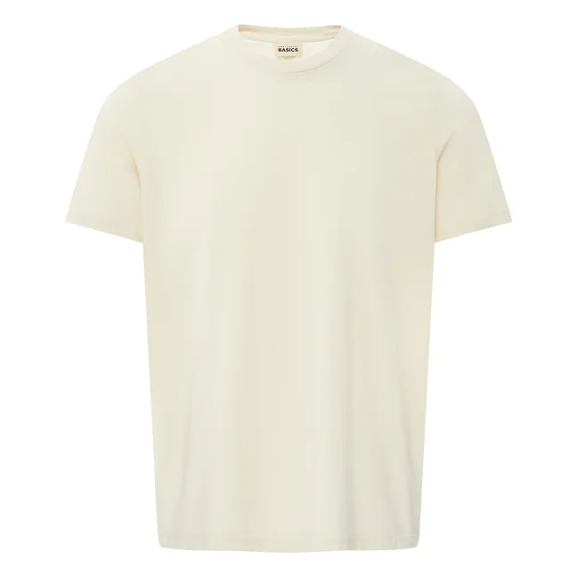 T-Shirt Homme Coton Bio | Blanc cassé