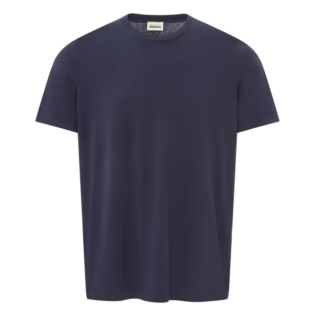 Maglietta Uomo in Cotone Organico | Blu marino