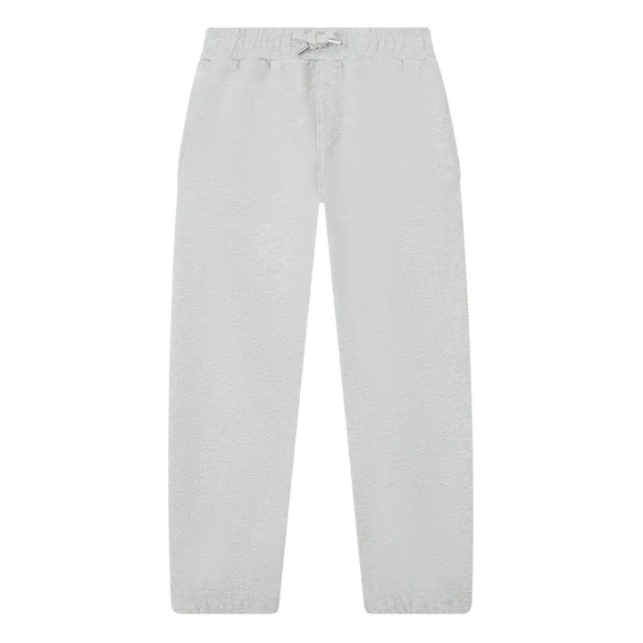 Boy's Organic Cotton Sweatpants | Heather grey- Product image n°0