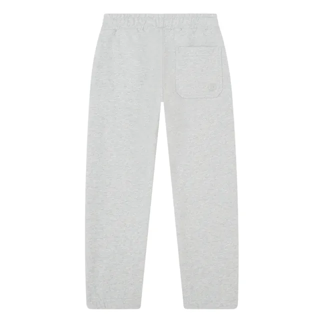 Boy's Organic Cotton Sweatpants | Heather grey