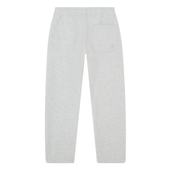 Boy's Organic Cotton Sweatpants | Heather grey- Product image n°1