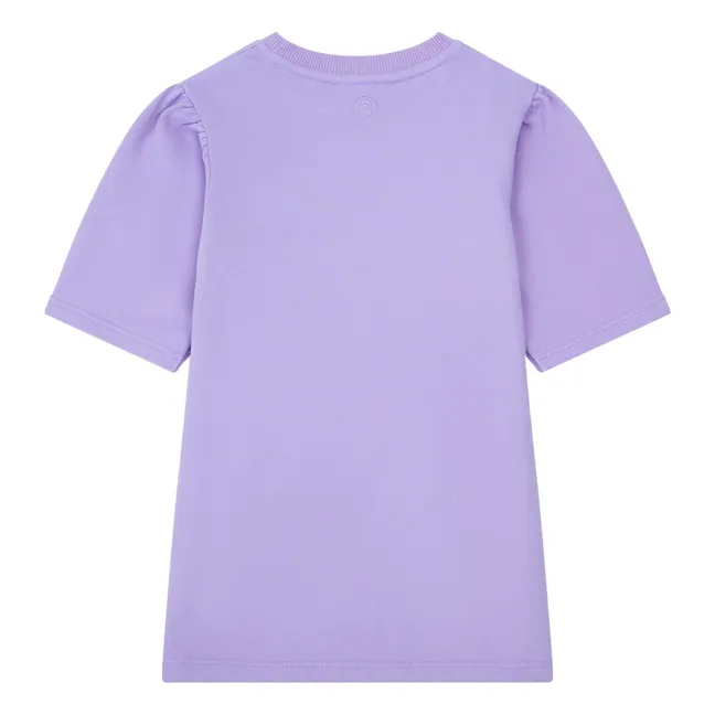 Robe Fille Manches Amples Molleton Bio | Parme