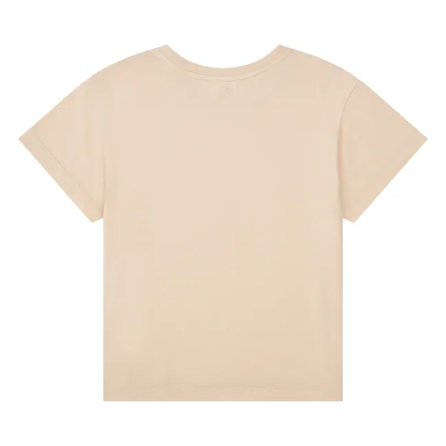 Camiseta de algodón ecológico para niña | Blush