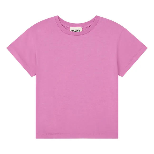 T-Shirt aus Bio-Baumwolle | Bonbonfarben