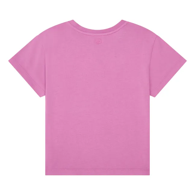 T-Shirt aus Bio-Baumwolle | Bonbonfarben