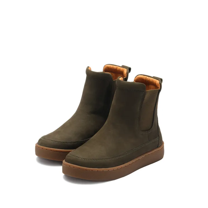 Boots Montantes Ojeh | Vert kaki- Image produit n°4