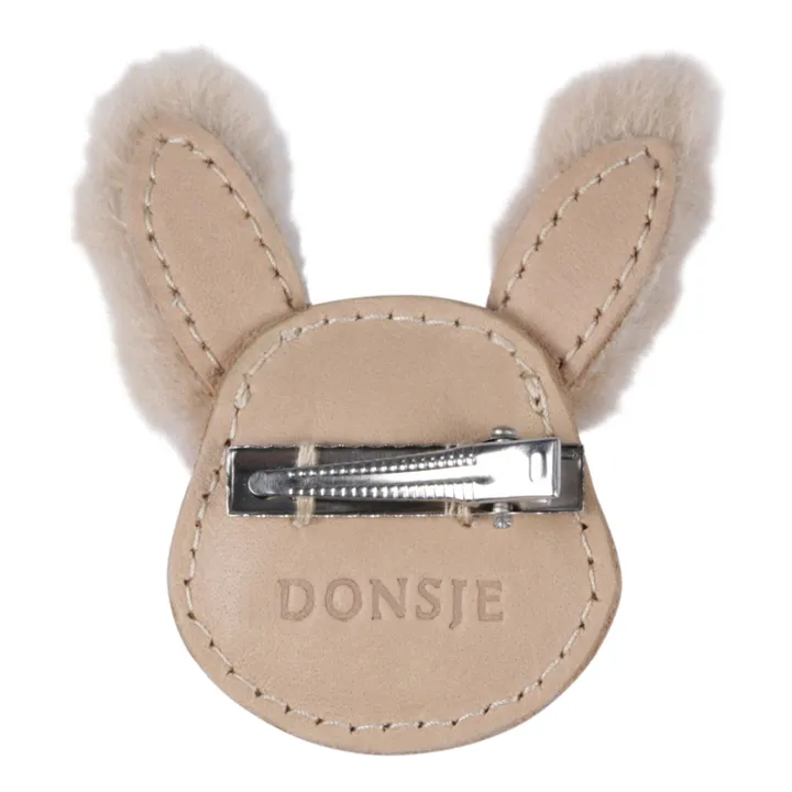 Josy Exclusive Rabbit Hair Slide | Pink- Product image n°2
