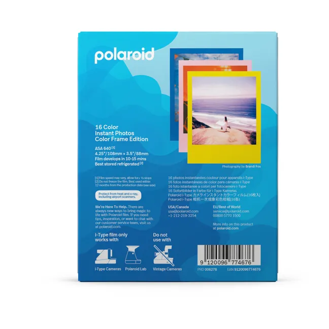 Pellicola per fotocamera a colori Polaroid - Edizione "Summer"