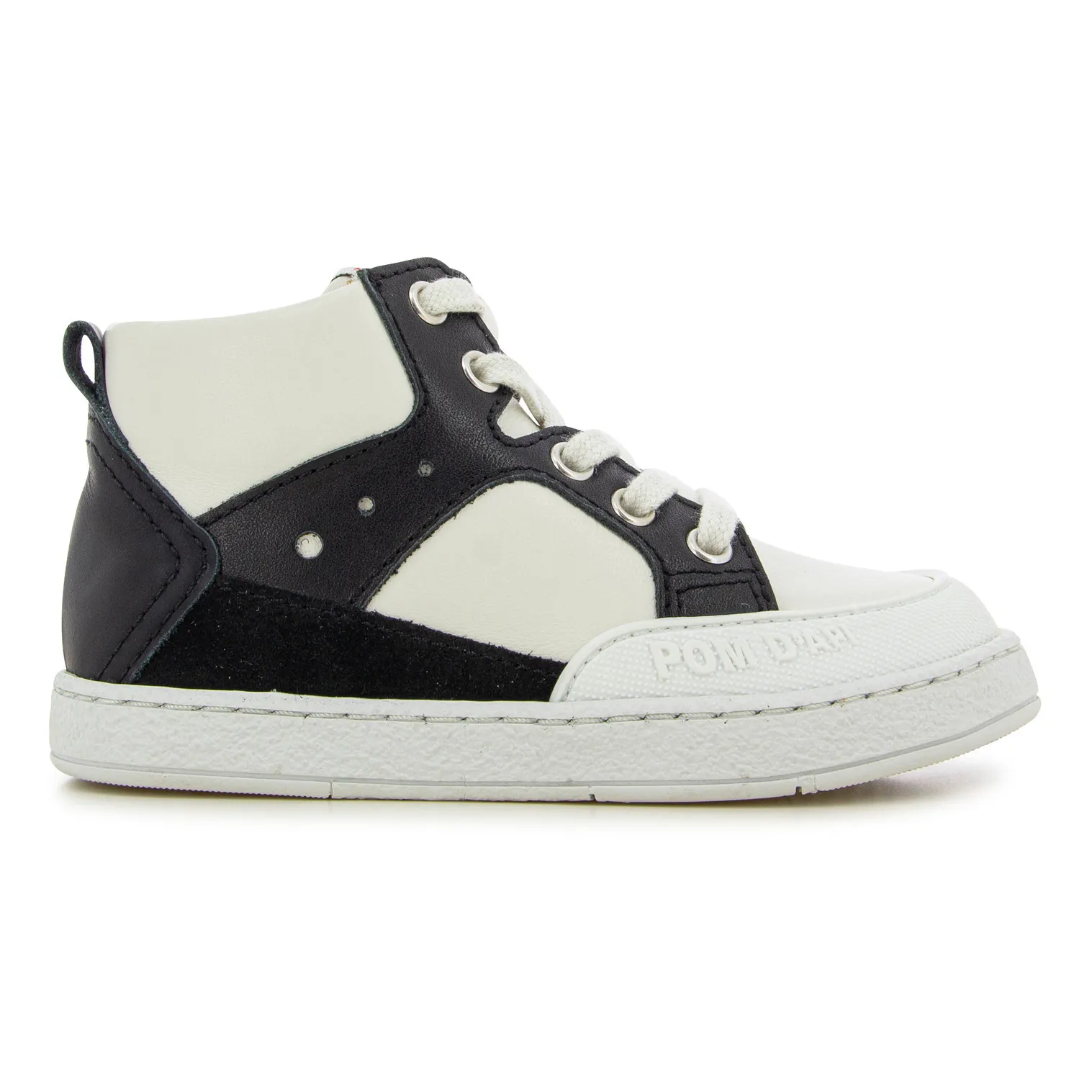 Pom D'api Black Zip Bump Foam Sneakers