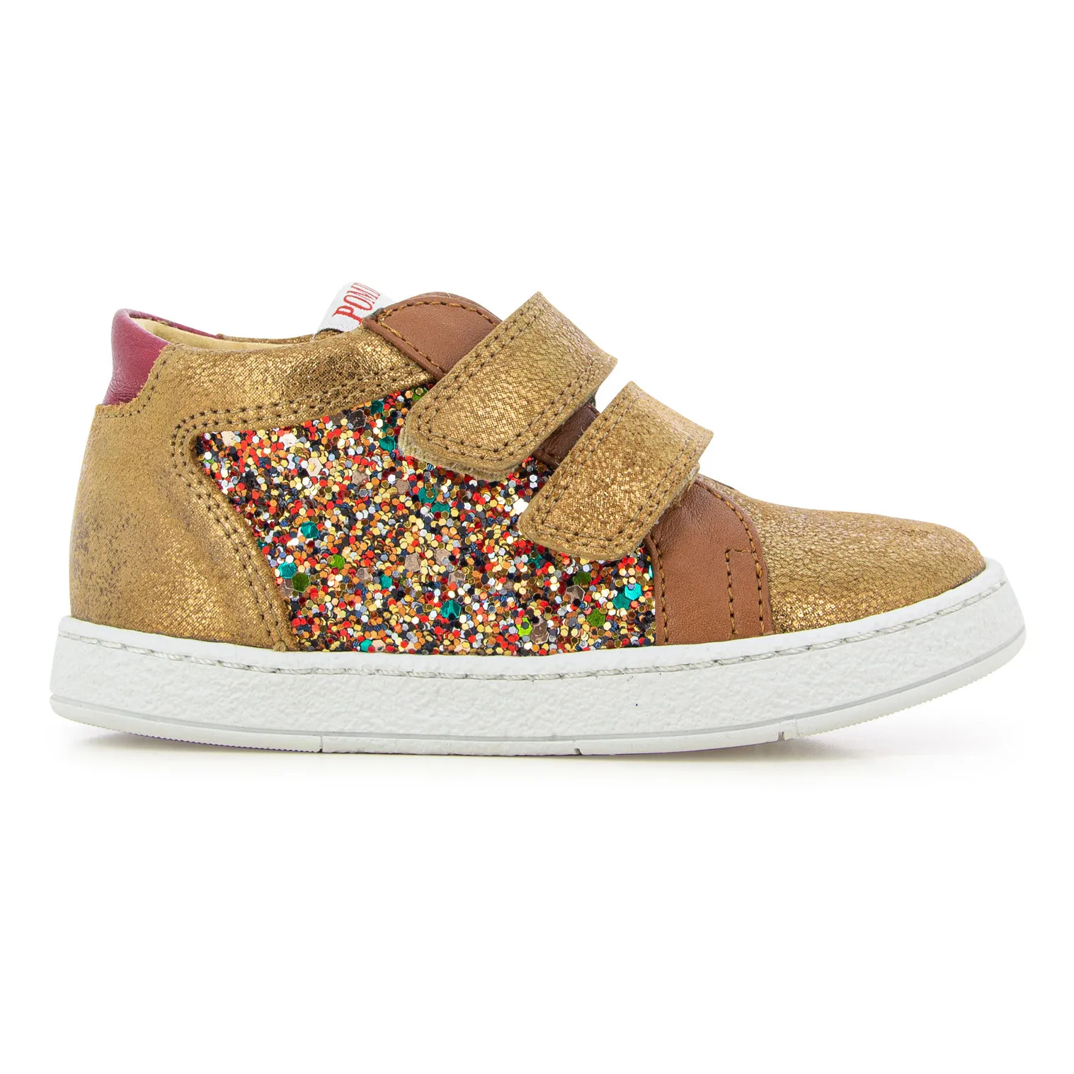 Pom D'api Camel Easy Top Foam Velcro Sneakers
