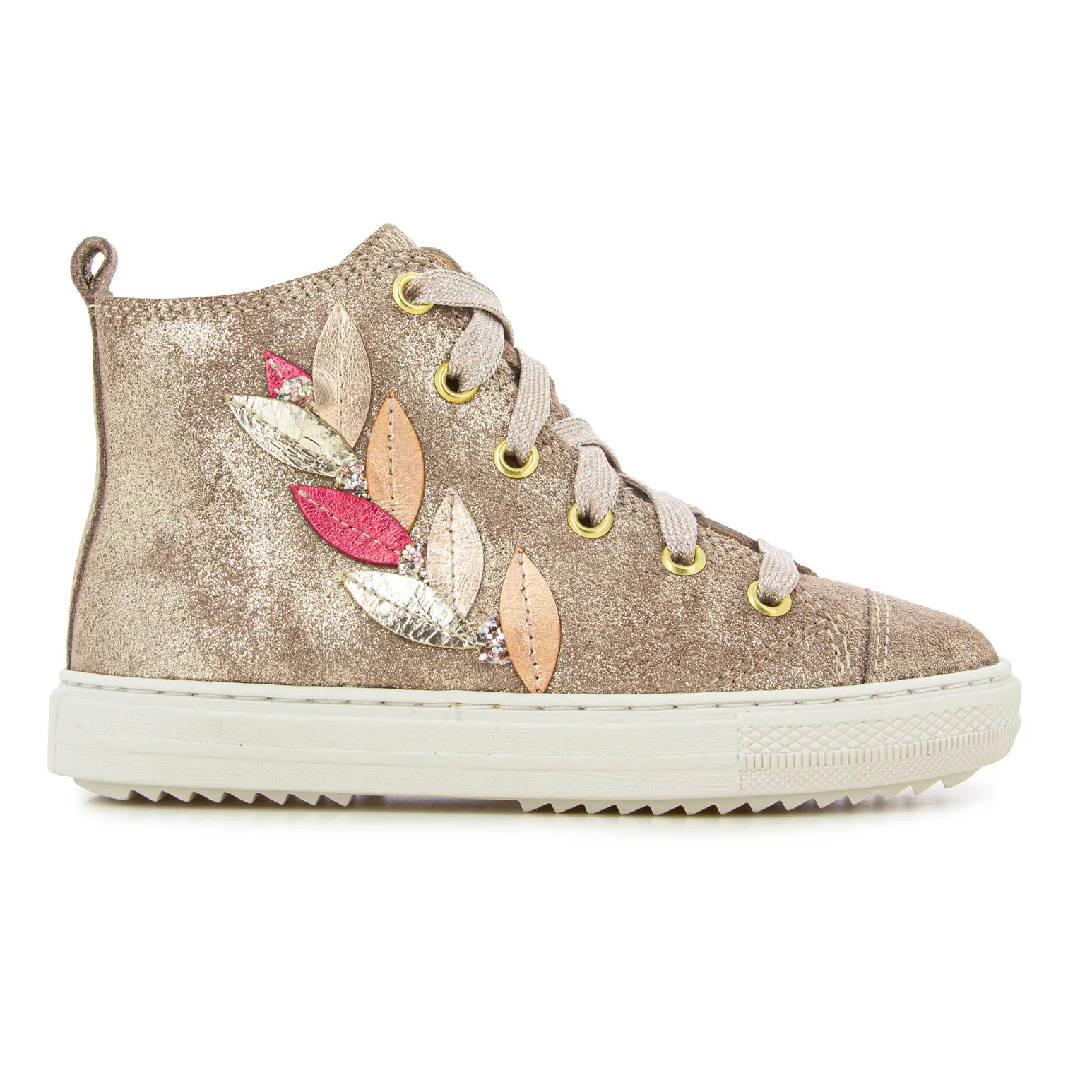 Pom D'api Gold Zip Swag Tender Sneakers