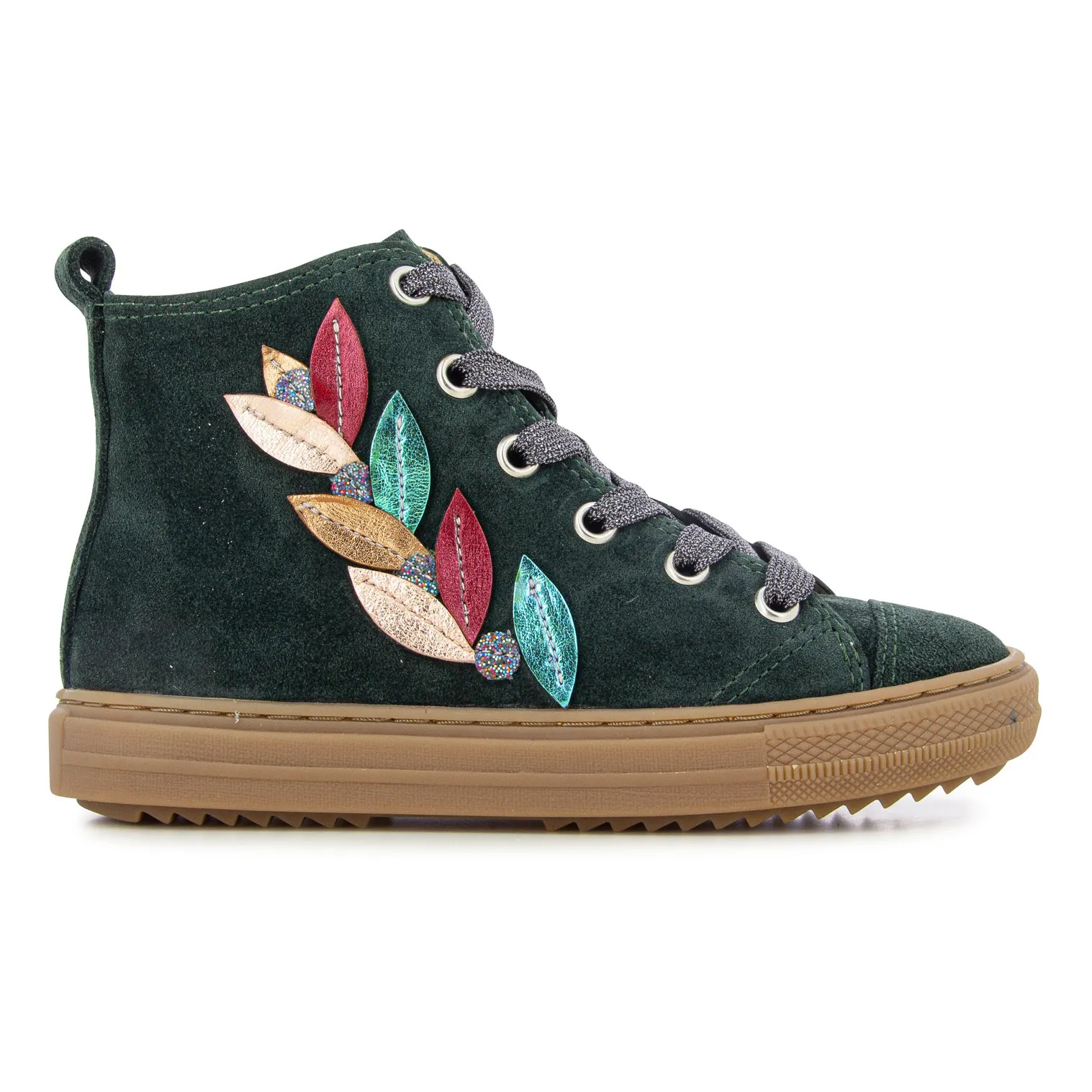 Pom D'api Chrome Green Zip Swag Tender Sneakers