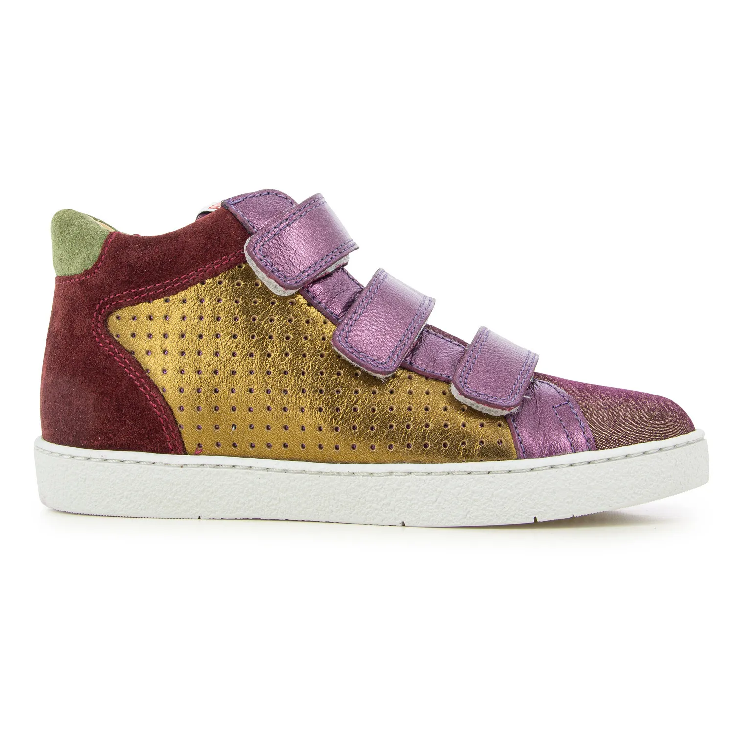 Pom D'api Plum Top Easy Perfo Velcro Sneakers