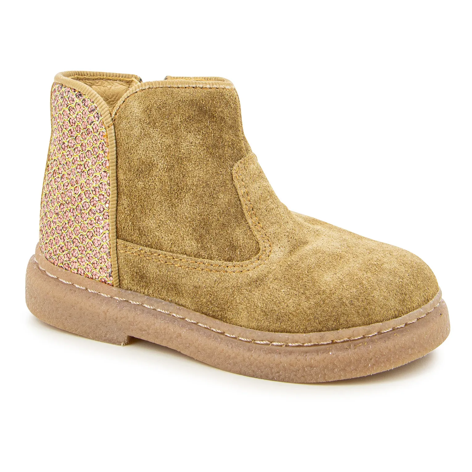 Pom D'api Camel Boots Zip Trix Back