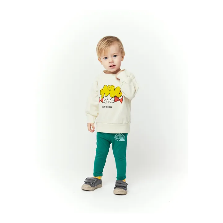 Exklusiv Bobo Choses x Smallable - Sweatshirt aus Bio-Baumwolle Babyfische | Seidenfarben- Produktbild Nr. 2