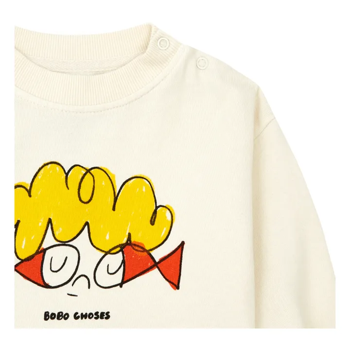 Exklusiv Bobo Choses x Smallable - Sweatshirt aus Bio-Baumwolle Babyfische | Seidenfarben- Produktbild Nr. 4