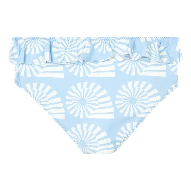 Bobo Choses x Smallable Exclusive - Shell Print Swim Trunks | Light blue