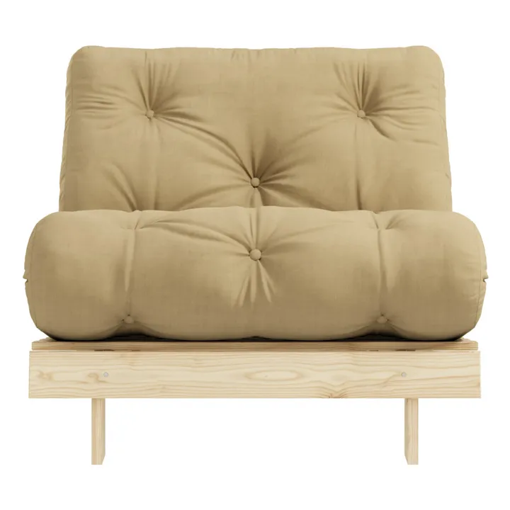 Roots Sofá cama de 90 | Ocre- Imagen del producto n°4