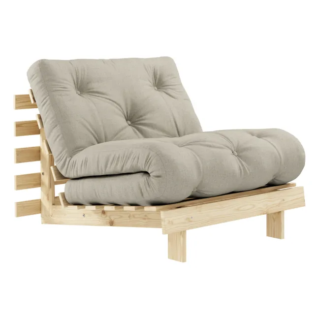 Roots Sofá cama de 90 | Lino