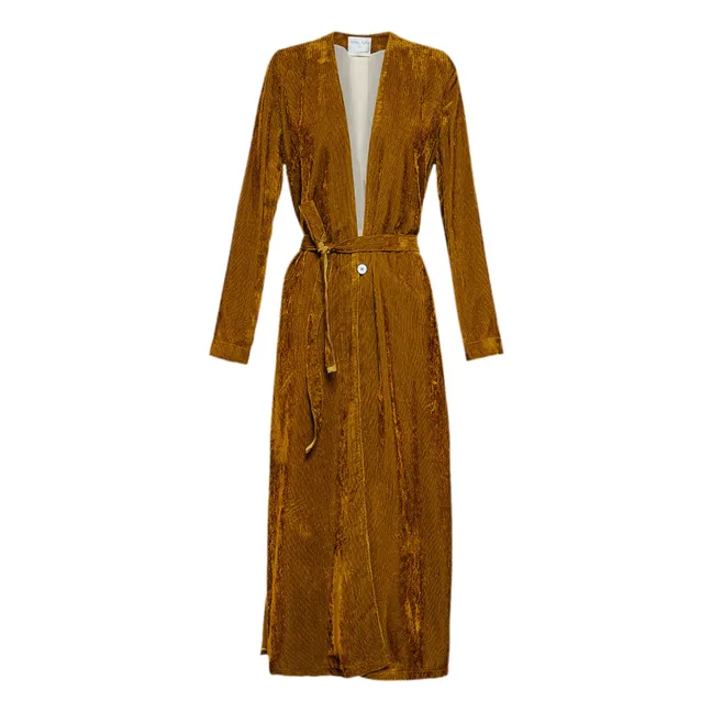 Corduroy Coat | Bronze