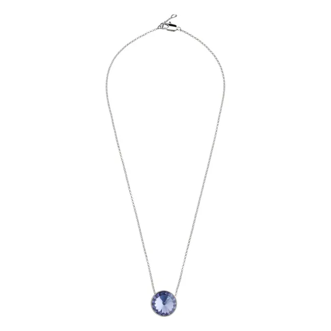 Crystal-Halskette | Blau
