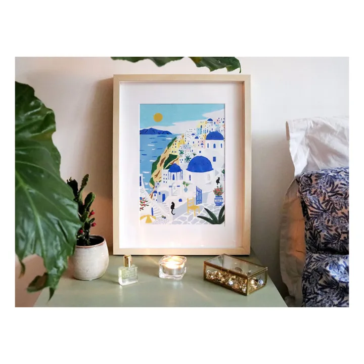 Kit di pittura numerata - Santorini by Maja Tomljanovic- Immagine del prodotto n°1